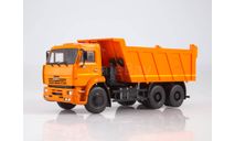КАМАЗ 6520 самосвал, оранжевый ПАО КАМАЗ АИСТ, масштабная модель, Автоистория (АИСТ), scale43