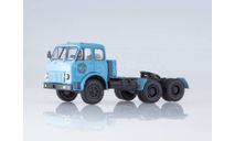 МАЗ-515 седельный тягач «Наш Автопром» (арт. Н990) голубой, масштабная модель, scale43