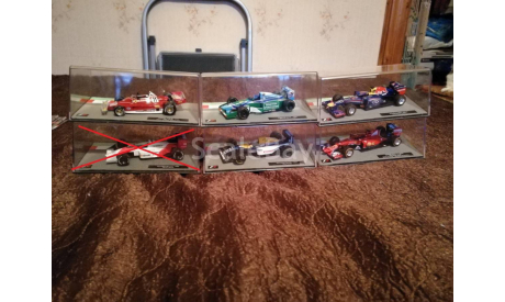 Formula 1 Auto collection, журнальная серия масштабных моделей, CENTAURIA, scale43