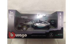Модель formula 1 Mercedes F1 W07 2016 Lewis Hamilton Льюис Хэмильтон 1 43 Bburago