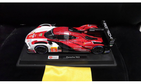 Porsche 963 2024 1 24 TEAM Porsche Penske Motorsport N 5 24h LE MANS 2024 Вburаgо, масштабная модель, BBurago, 1:24, 1/24