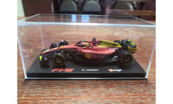 Модель formula 1 Ferrari F1-75 2022 Монца  Charles Leclerc (Шарль Леклер) 1 43 Bburago