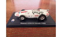 Maserati 420M/58 1958 Leo Models Formula 1 1/43, масштабная модель, scale43