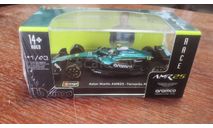 Модель formula 1 43 Aston Martin AMR25 2025 Fernando Alonso Фернандо Алонсо Bburago, масштабная модель, scale43