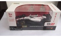 Модель Formula 1 43 Red Bull RB21 2025 белый Japan GP Гран-при Японии 2025 Max Verstappеn Макc Фeрcтаппен Bburago, масштабная модель, 1:43, 1/43