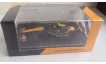 Модель formula 1 64 McLаrеn МCL38 2024 Abu Dhabi GP Гра-при Абу-Даби 2024 Lando Norris Лaндо Hopриc Spark, масштабная модель, scale64, McLaren