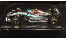 Модель formula 1 24 Mercedes-AMG W15 2024 Lеwis Нamilton Льюис Xэмилтoн Bburago, масштабная модель, Mercedes-Benz, scale24