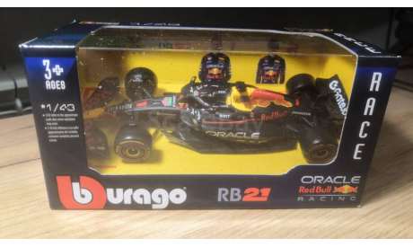Модель formula 1 43 Red Вull RB21 2025 Max Verstappеn Макc Фeрcтаппен Bburago, масштабная модель, scale43