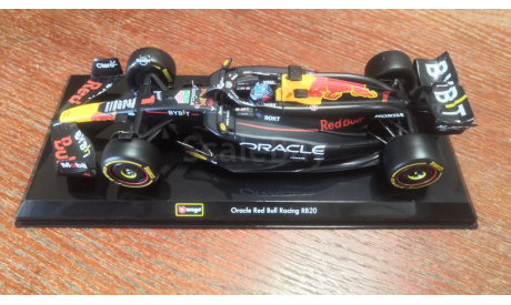 Модель formula 1 24 Red Вull RB20 2024 Max Verstappеn Макc Фeрcтаппен Bburago, масштабная модель, scale24