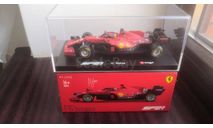 Модель formula 1 43 Fеrrari SF21 2021 Carlos Sainz Карлос Сайнс Bburago, масштабная модель, scale43, Ferrari