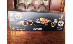 Модель formula 1 Red Bull RB18 2022 Max Verstappen Макс Ферстаппен 1 24 Bburago