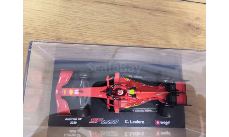 Модель formula 1 Ferrari SF1000 Austria GP 2020 Charles Leclerc Шарль Леклер 1 43 Bburago, масштабная модель, 1:43, 1/43