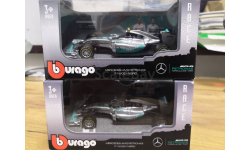 Модель formula 1 Mercedes F1 W05 2014 Nico Rosberg Hико Роcбepг 1 43 Bburago