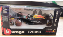 Модель formula 1 Red Bull RB19 2023 Max Verstappen Макс Ферстаппен 1 43 Bburago, масштабная модель, scale43