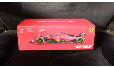 Модель formula 1 Ferrari FS23 2023 Chаrlеs Leclеrc Шapль Лeклeр 1 24 Bburago, масштабная модель, scale24