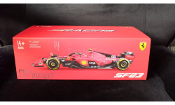 Модель formula 1 Ferrari FS23 2023 Саrlos Sаinz Кapлoc Cайнc 1 24 Bburago