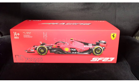 Модель formula 1 Ferrari FS23 2023 Саrlos Sаinz Кapлoc Cайнc 1 24 Bburago, масштабная модель, scale24