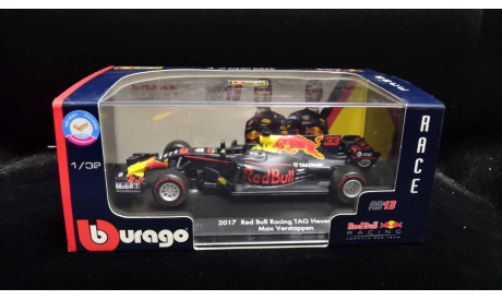 Модель formula 1 Red Bull RB13 2017 Max Verstappen Макс Ферстаппен 1 32 Bburago, масштабная модель, scale32