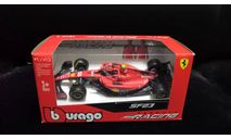 Модель Formula 1 Fеrrari SF23 2023 Carlos Sainz Карлос Сайнс 1 43 Bburago, масштабная модель, scale43, Ferrari