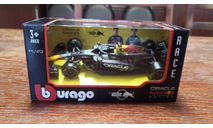 Модель Formula 1 43 Red Bull RB20 2024 Max Verstappеn Макc Фeрcтаппен Bburago, масштабная модель, scale43