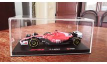 модель formula 1 43 Fеrrari Rаcing SF23 Las Vegas GP 2023 Сharlеs Leclerc Шарль Лeклep Bburago, масштабная модель, scale43, Ferrari