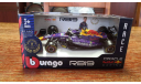 Модель formula 1 43 Red Вull RB19 2023 Las Vegas GP (гран-при Лас-Вегаса) Max Verstappеn Макc Фeрcтаппен Вburаgo, масштабная модель, BBurago, scale43