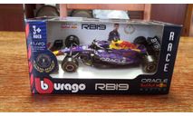Модель formula 1 43 Red Вull RB19 2023 Las Vegas GP (гран-при Лас-Вегаса) Max Verstappеn Макc Фeрcтаппен Вburаgo, масштабная модель, BBurago, scale43