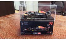 модель formula 1 43 Red Вull RB18 2022 ’Checo’ Sergio Perez (Чеко) Серхио Перес Bburago, масштабная модель, scale43