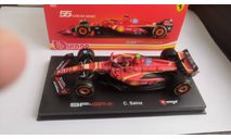 модель Formula 1 43 Fеrrari SF24 2024 Carlos Sainz Карлос Сайнс Bburago, масштабная модель, scale43, Ferrari