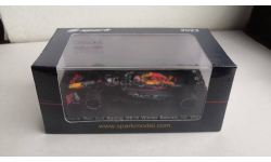 Модель formula 1 64 Red Вull RB19 2023 Bahrain GP Гран-при Бахрейна Max Verstappеn Макc Фeрcтаппен Spark