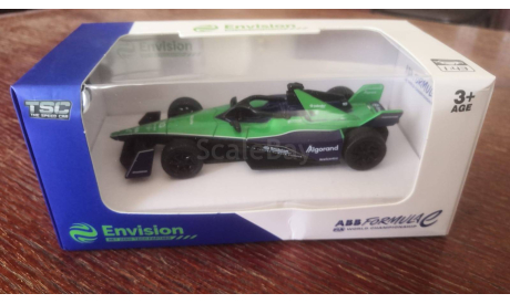 Формула Е 1 43 Envision Racing 2024 Sebastien Buemi Себастьен Буэми TSC, масштабная модель, scale43