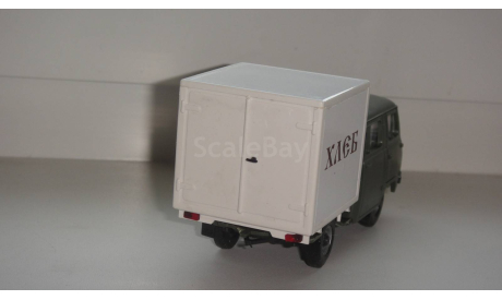 УАЗ 39094 ХЛЕБ  ТОЛЬКО МОСКВА САМОВЫВОЗ, масштабная модель, scale43