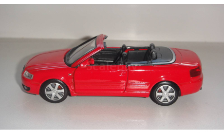 AUDI A4 CABRIOLET CARARAMA ТОЛЬКО МОСКВА САМОВЫВОЗ, масштабная модель, scale43