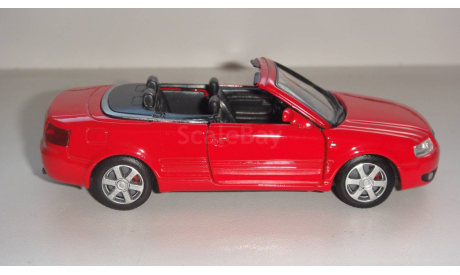 AUDI A4 CABRIOLET CARARAMA ТОЛЬКО МОСКВА САМОВЫВОЗ, масштабная модель, scale43