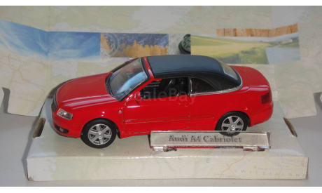 AUDI A4 CABRIOLET  ТОЛЬКО МОСКВА САМОВЫВОЗ, масштабная модель, scale43