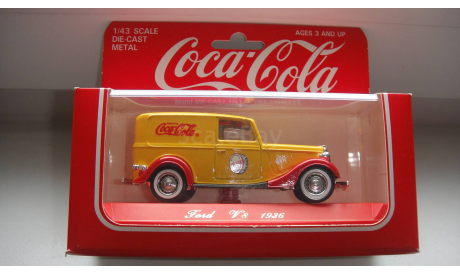 FORD V8 COCA COLA SOLIDO ТОЛЬКО МОСКВА, масштабная модель, 1:43, 1/43