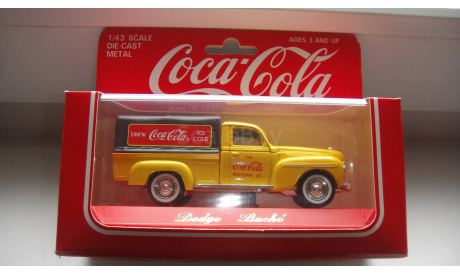 DODGE COCA COLA  SOLIDO  ТОЛЬКО МОСКВА, масштабная модель, scale43