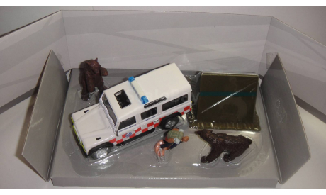 LAND ROVER DEFENDER НАБОР CARARAMA ТОЛЬКО МОСКВА, масштабная модель, scale43