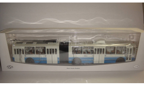 ТРОЛЛЕЙБУС ЗИУ 10 SSM ТОЛЬКО МОСКВА САМОВЫВОЗ, масштабная модель, scale43