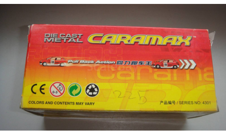КОРОБКА ОТ МОДЕЛИ CARAMAX  ТОЛЬКО МОСКВА САМОВЫВОЗ, запчасти для масштабных моделей, scale43