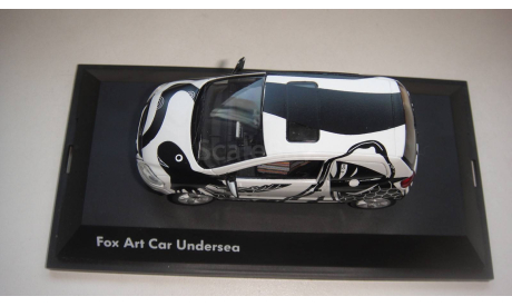 VOLKSWAGEN FOX ART CAR UNDERSEA SCHUCO  ТОЛЬКО МОСКВА САМОВЫВОЗ, масштабная модель, scale43