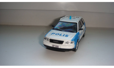 ПОЛИЦЕЙСКИЕ МАШИНЫ МИРА AUDI A6  ТОЛЬКО МОСКВА САМОВЫВОЗ, журнальная серия Полицейские машины мира (DeAgostini), scale43