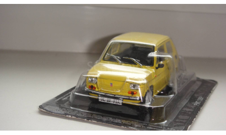 АВТОЛЕГЕНДЫ № 169 FIAT 126P  ТОЛЬКО МОСКВА САМОВЫВОЗ, журнальная серия Автолегенды СССР (DeAgostini), scale43