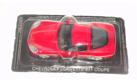 CHEVROLET CORVETTE Z51 СУПЕРКАРЫ  ТОЛЬКО МОСКВА САМОВЫВОЗ, масштабная модель, scale43