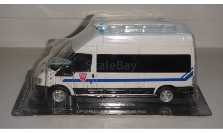 ПОЛИЦЕЙСКИЕ МАШИНЫ МИРА № 41 FORD TRANSIT  ТОЛЬКО МОСКВА САМОВЫВОЗ, журнальная серия Полицейские машины мира (DeAgostini), scale43