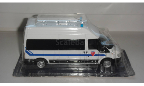 ПОЛИЦЕЙСКИЕ МАШИНЫ МИРА № 41 FORD TRANSIT  ТОЛЬКО МОСКВА САМОВЫВОЗ, журнальная серия Полицейские машины мира (DeAgostini), scale43