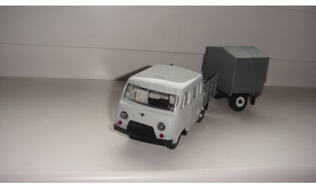 УАЗ 3962 С ПРИЦЕПОМ  ТОЛЬКО МОСКВА САМОВЫВОЗ, масштабная модель, scale43