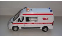 FIAT DUCATO СКОРАЯ  ТОЛЬКО МОСКВА САМОВЫВОЗ, масштабная модель, scale0