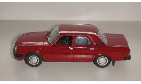 АВТОЛЕГЕНДЫ № 104 АВТО 31029 ТОЛЬКО МОСКВА САМОВЫВОЗ, журнальная серия Автолегенды СССР (DeAgostini), ГАЗ, scale43