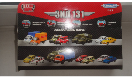 ЗИЛ 131 МИЛИЦИЯ ТЕХНОПАРК  ТОЛЬКО МОСКВА САМОВЫВОЗ, масштабная модель, scale43